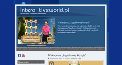 Desktop Screenshot of interactiveworld.pl